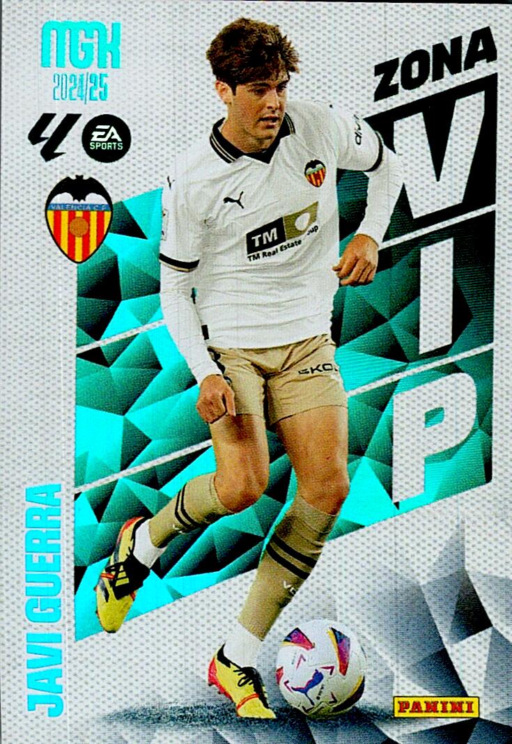 Megacracks 2024/2025 JAVI GUERRA ZONA VIP Nº 395