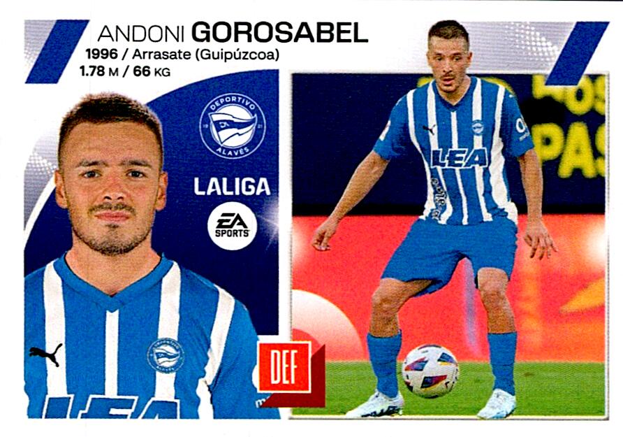 LIGA ESTE 2023/2024 GOROSABEL ULTIMO FICHAJE Nº28 TERCERA EDICION