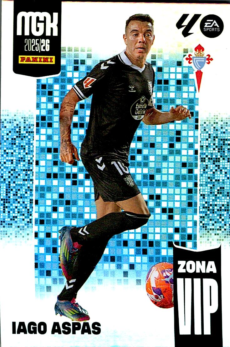 MEGACRACKS 2025/2026 IAGO ASPAS ZONA VIP Nº395