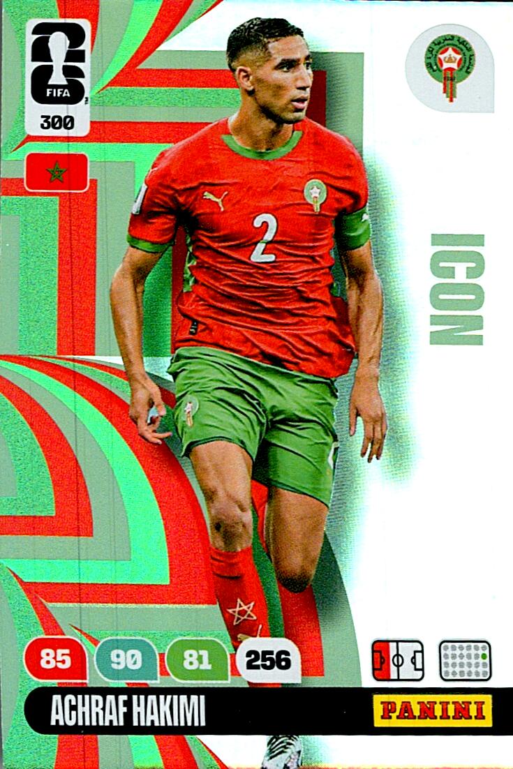 ADRENALYN WORLD CUP 2026 ACHRAF HAKIMI MOROCCO ICON Nº300