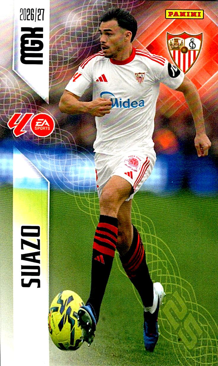 MEGACRACKS 2026/2027 SUAZO SEVILLA FC Nº333