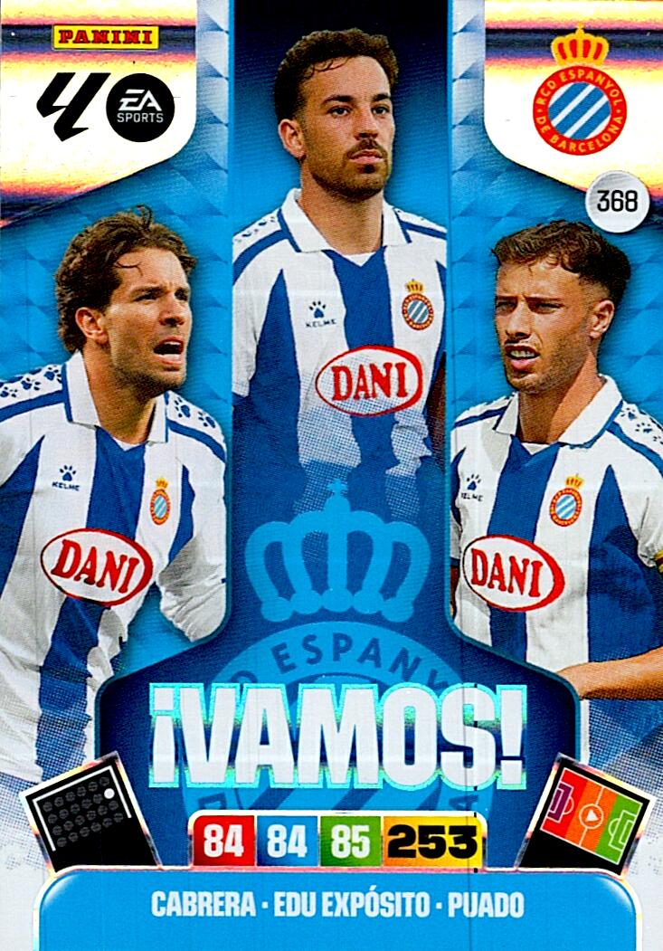 ADRENALYN LA LIGA 2025/2026 RCD ESPANYOL ¡VAMOS! Nº368