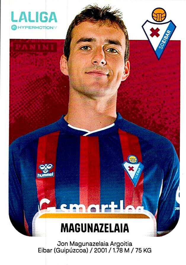 LALIGA HYPERMOTION 2025-26 MAGUNAZELAIA EIBAR Nº205