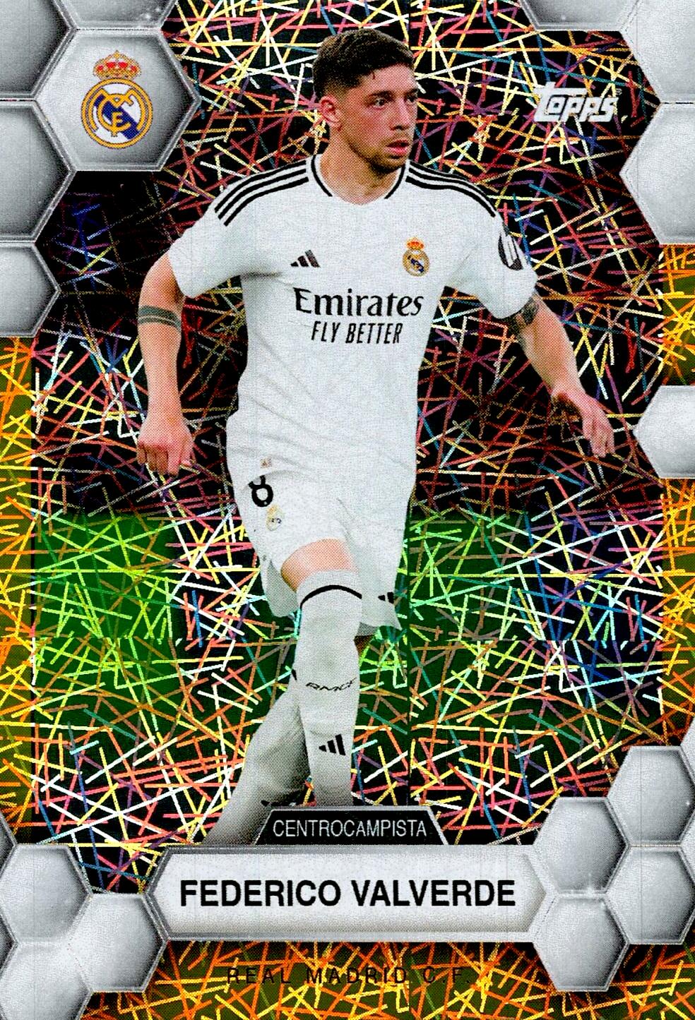 FAN SET REAL MADRID 2024/25 FEDERICO VALVERDE ELECTRIC PARALLEL Nº10