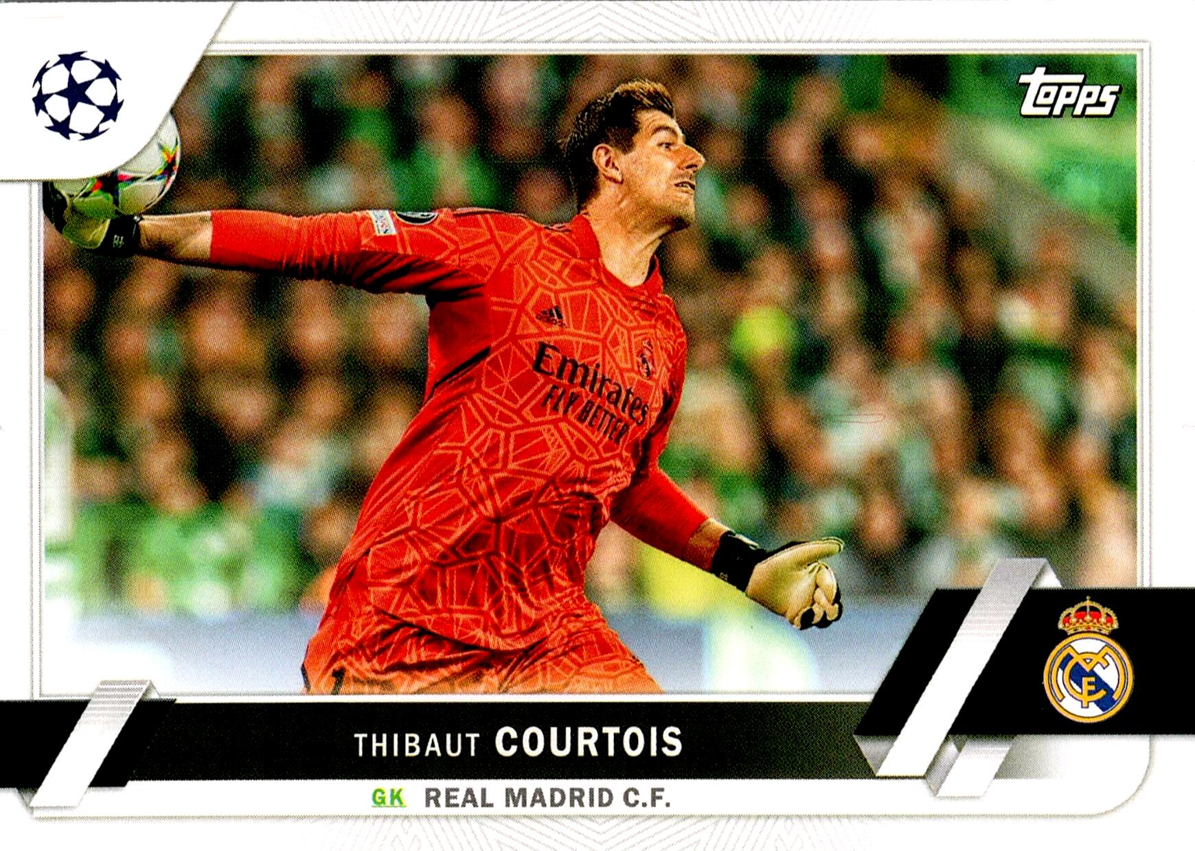 TOPPS UCL 2022/2023 THIBAUT COURTOIS Nº63