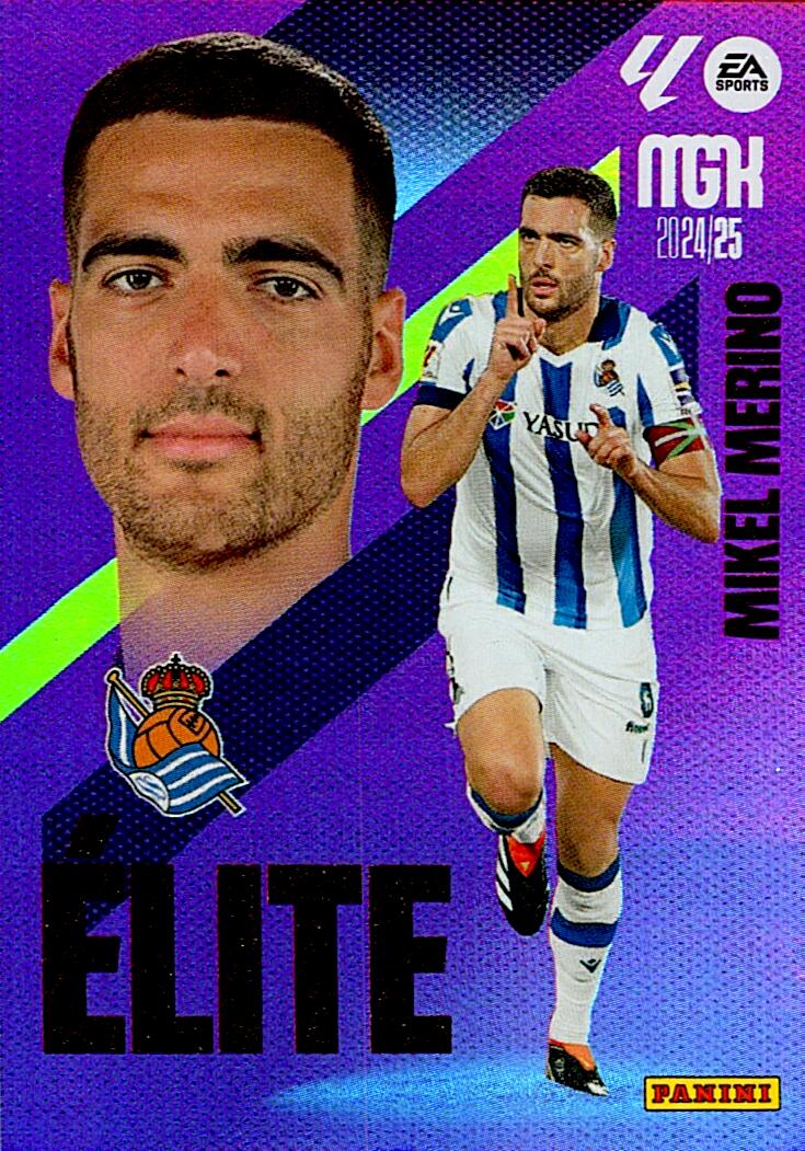 Megacracks 2024/2025 MIKEL MERINO ELITE Nº 9