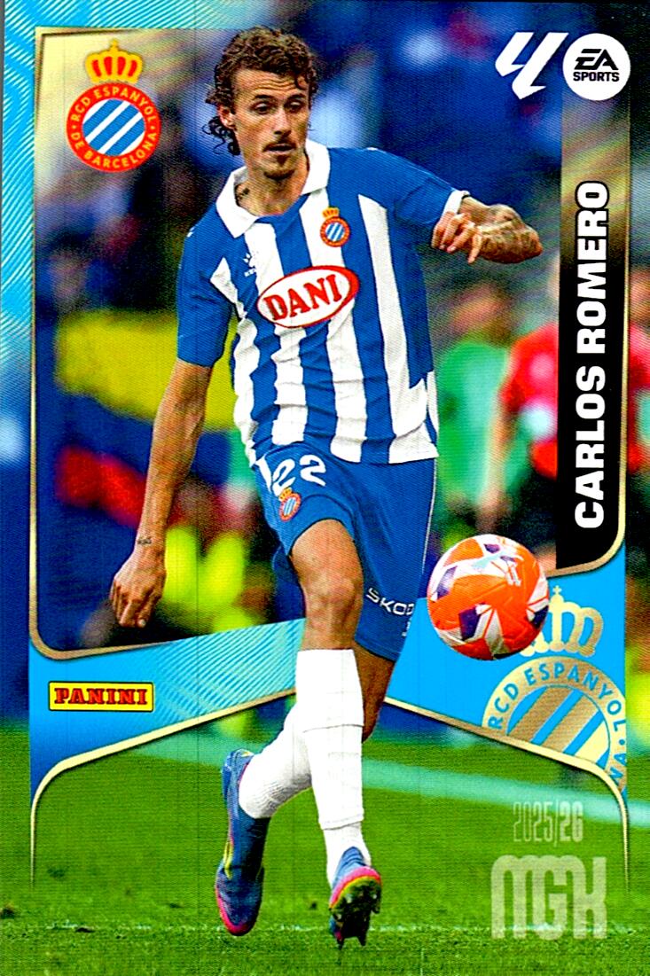 MEGACRACKS 2025/2026 RCD ESPANYOL CARLOS ROMERO Nº153
