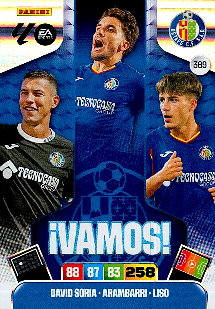 ADRENALYN LA LIGA 2025/2026 GETAFE CF ¡VAMOS! Nº369