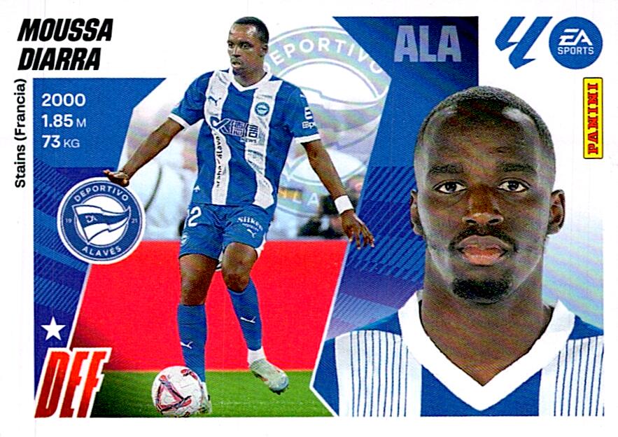 LIGA ESTE 2025/2026 D. ALAVES MOUSSA DIARRA Nº9