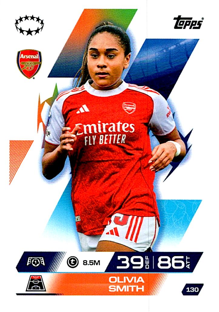 TOPPS MATCH ATTAX EXTRA 2025/26 OLIVIA SMITH Nº130