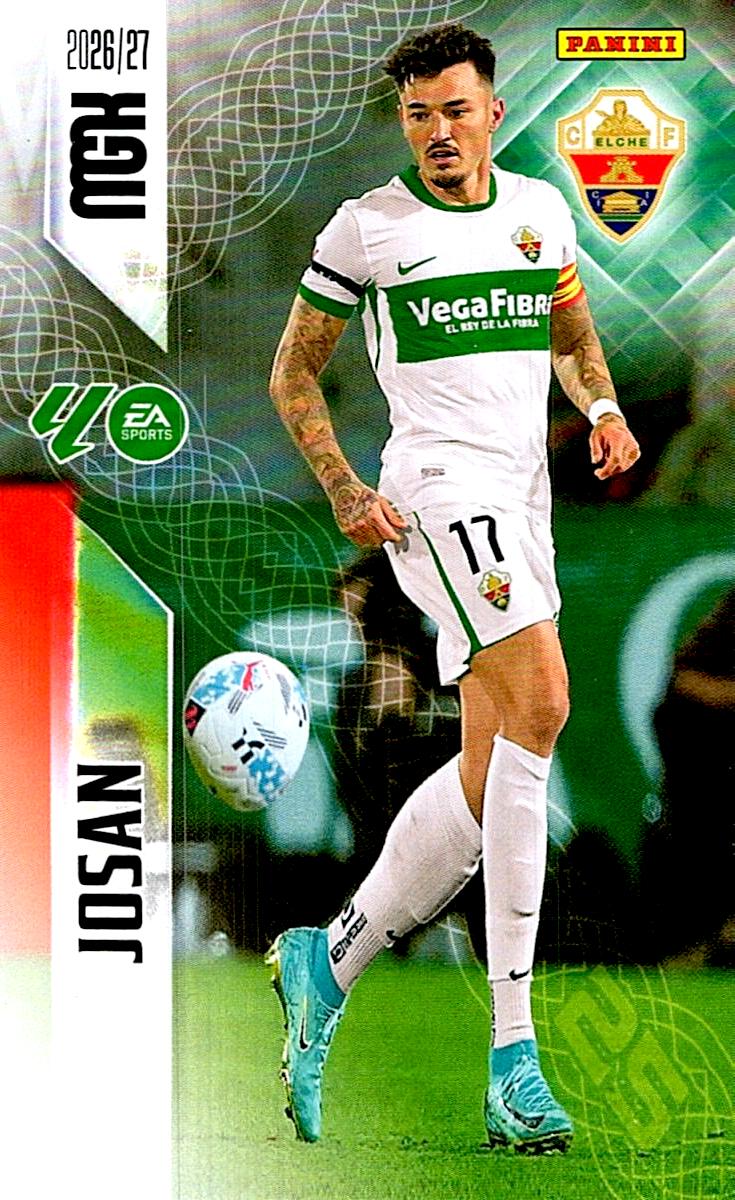 MEGACRACKS 2026/2027 JOSAN ELCHE CF Nº157 SEGUNDA EDICION