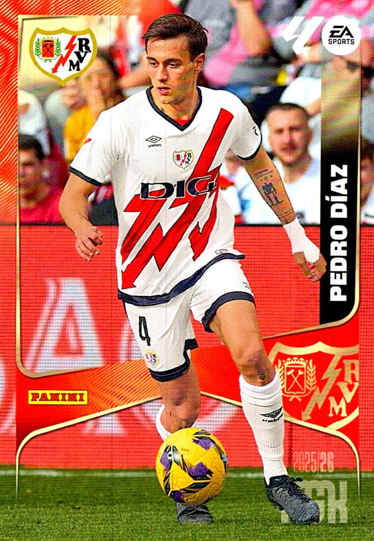 MEGACRACKS 2025/2026 PEDRO DIAZ RAYO VALLECANO Nº298
