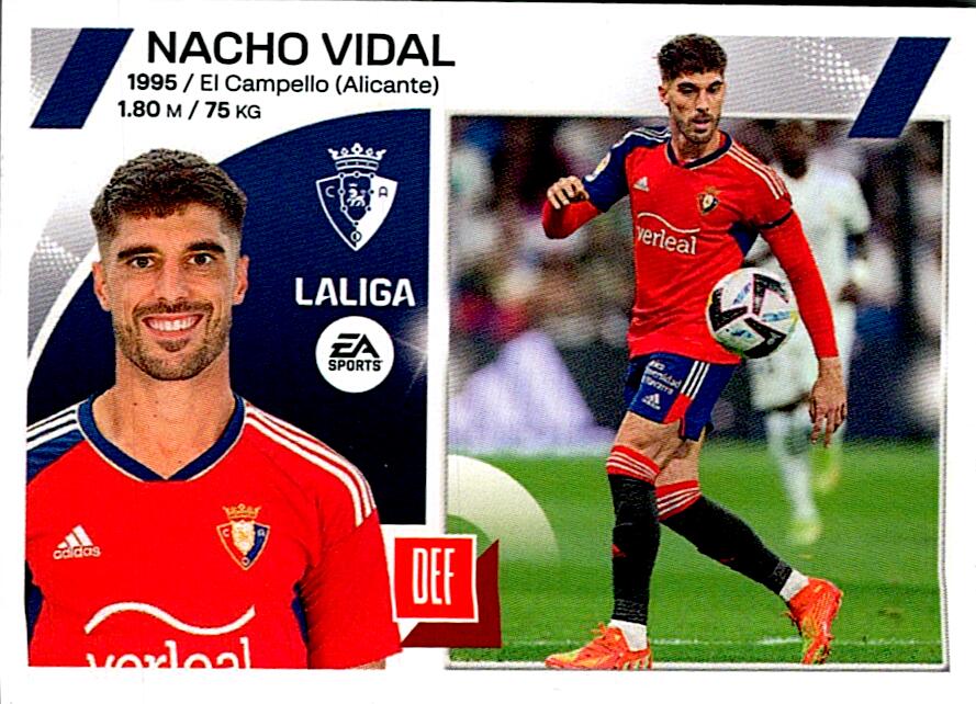 LIGA ESTE 2023/24 NACHO VIDAL CA OSASUNA 6