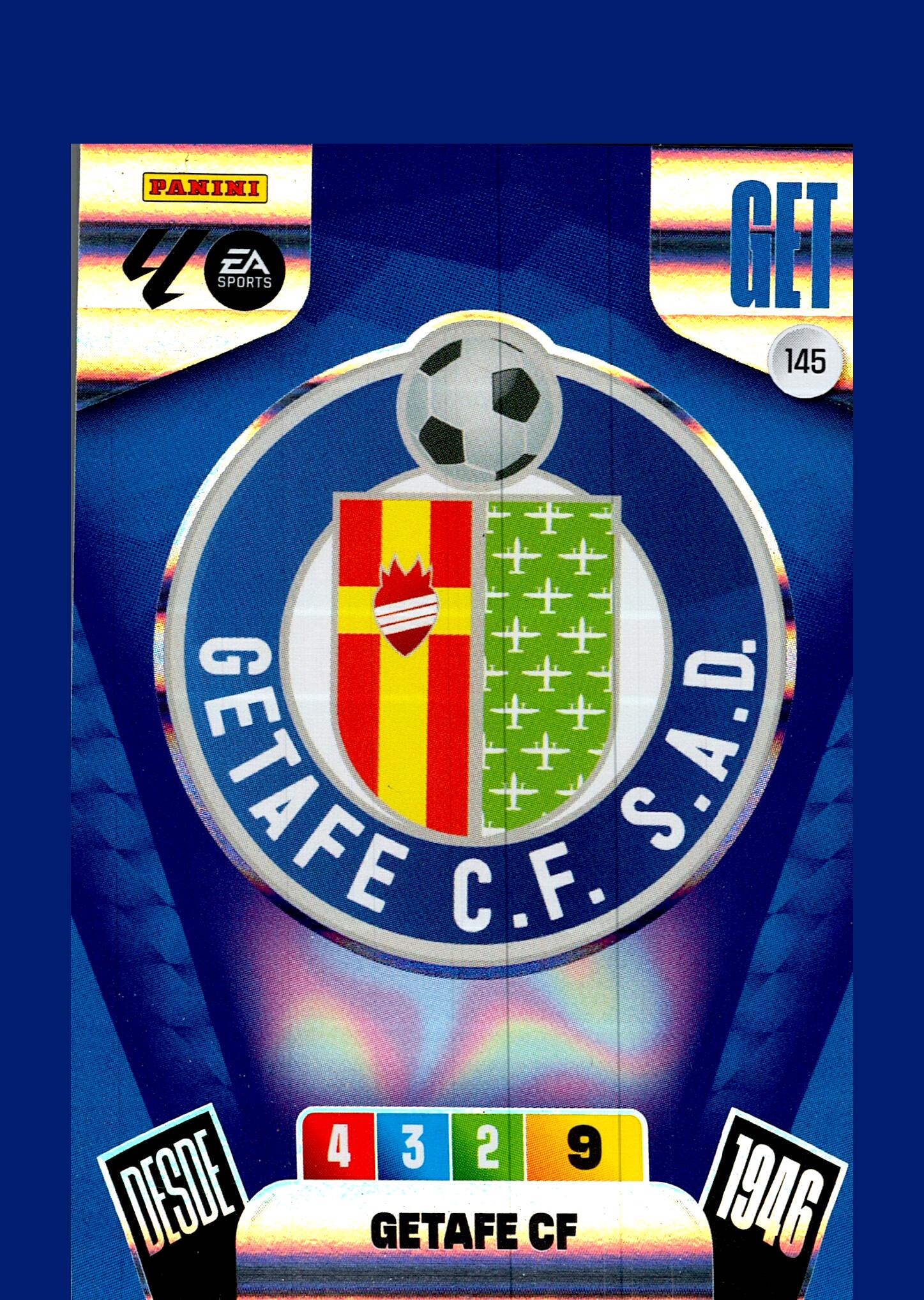 ADRENALYN LA LIGA 2025/2026 ESCUDO GETAFE CF Nº145