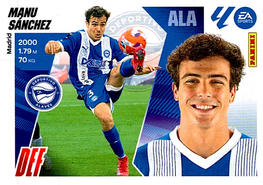 LIGA ESTE 2025/2026 D. ALAVES MANU SANCHEZ Nº10