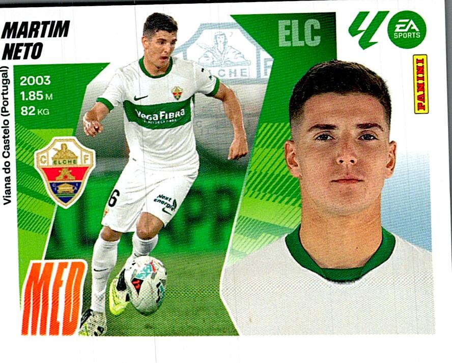 LIGA ESTE 2025/2026 ELCHE FC MARTIM NETO Nº13 TERCERA EDICION