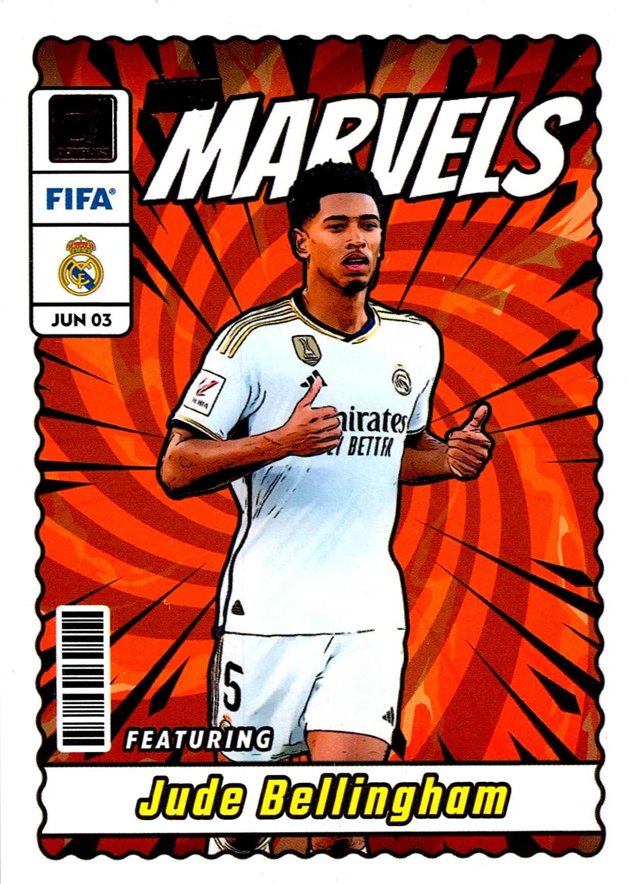 PANINI DONRUSS FIFA 2023/2024 BELLINGHAM NET MARVELS Nº1