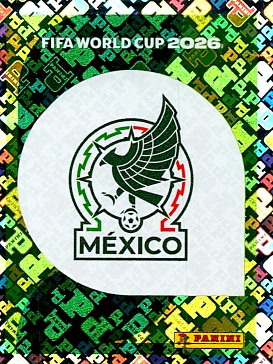 STICKERS FIFA WORLD CUP 2026 ESCUDO NºMEX 1