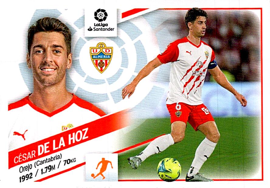 Cromo Liga Este 2022/2023 DE LA HOZ ALMERIA Nº10