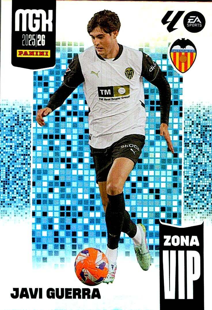 MEGACRACKS 2025/2026 JAVI GUERRA ZONA VIP Nº398