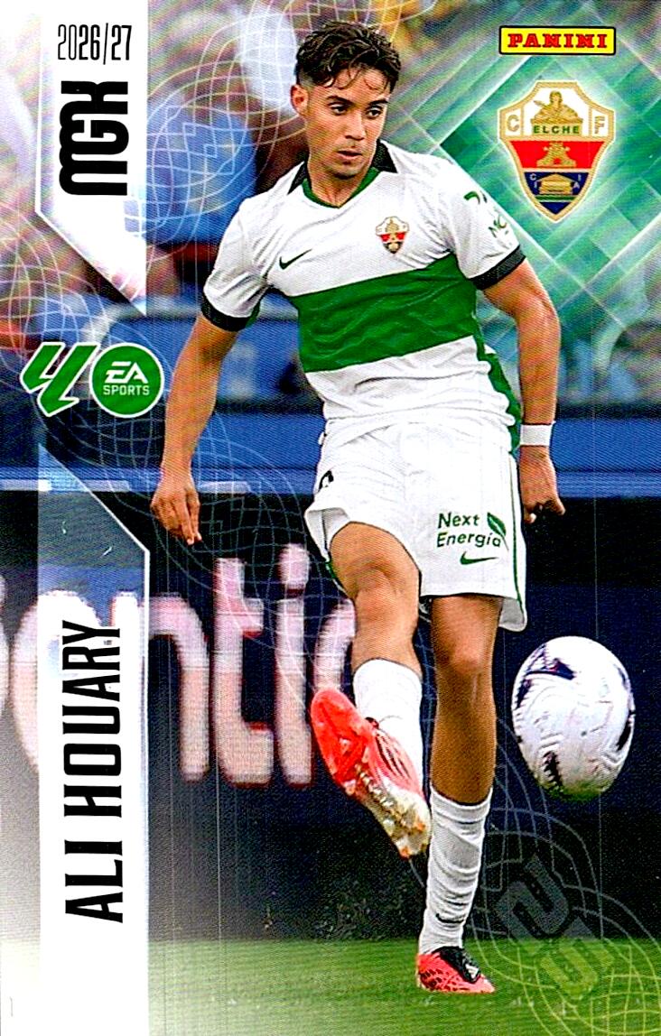 MEGACRACKS 2026/2027 ALI HOUARY ELCHE CF Nº159 SEGUNDA EDICION