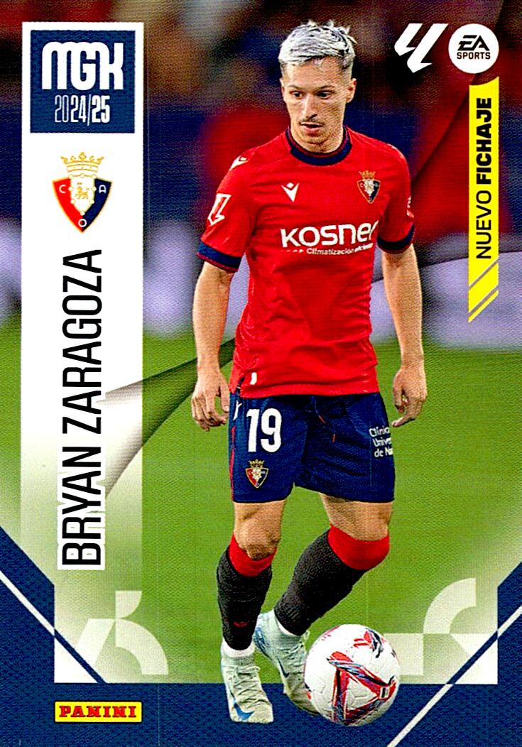 MEGACRACKS 2024/2025 BRYAN ZARAGOZA NUEVO FICHAJE Nº470 TERCERA EDICION