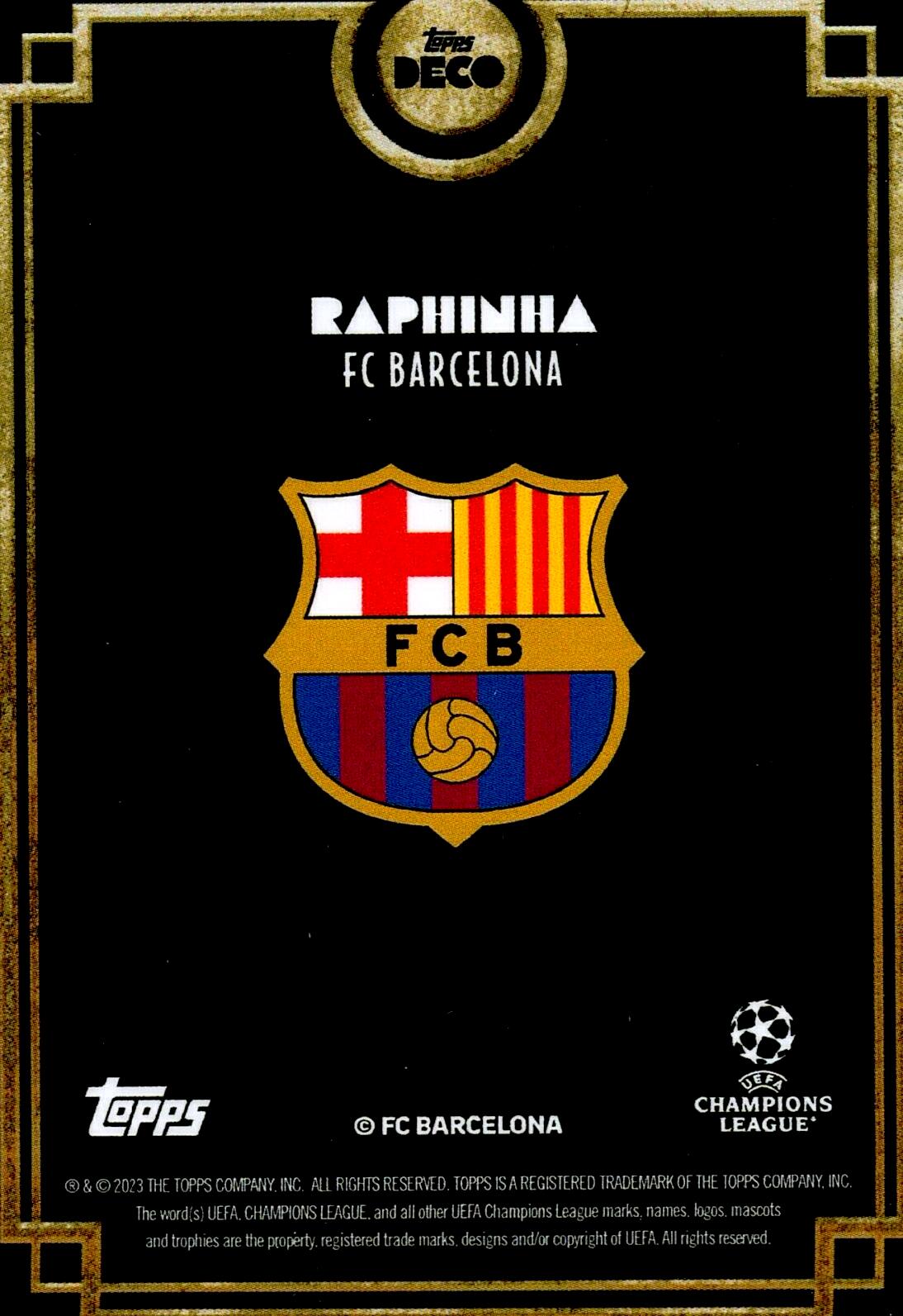TOPPS DECO 2023/2024 RAPHINHA