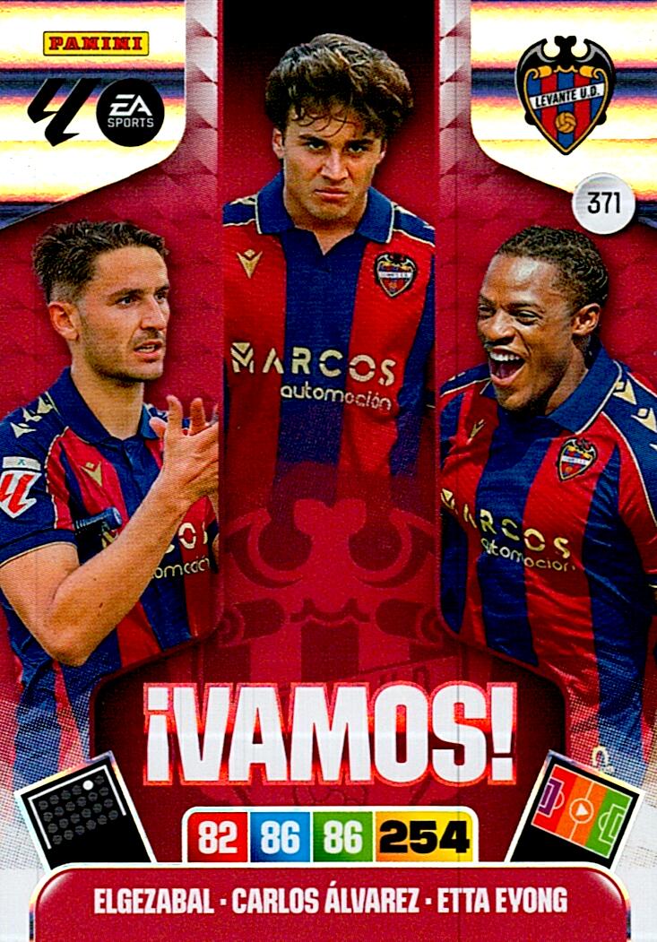 ADRENALYN LA LIGA 2025/2026 LEVANTE UD ¡VAMOS! Nº371