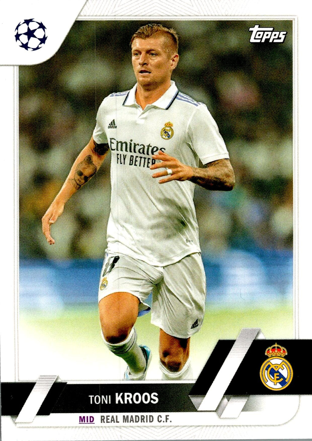 TOPPS UEFA CHAMPIONS LEAGUE 2022/2023 TONI KROOS Nº156