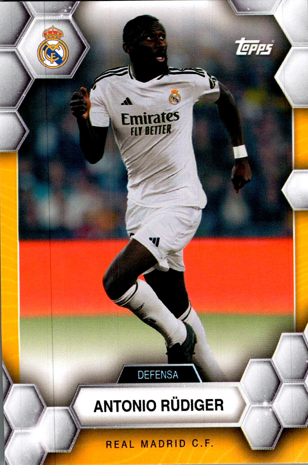 FAN SET REAL MADRID 2024/25 ANTONIO RÜDIGER Nº6