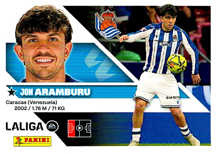 LIGA ESTE 2026/2027  REAL SOCIEDAD ARAMBURU Nº5