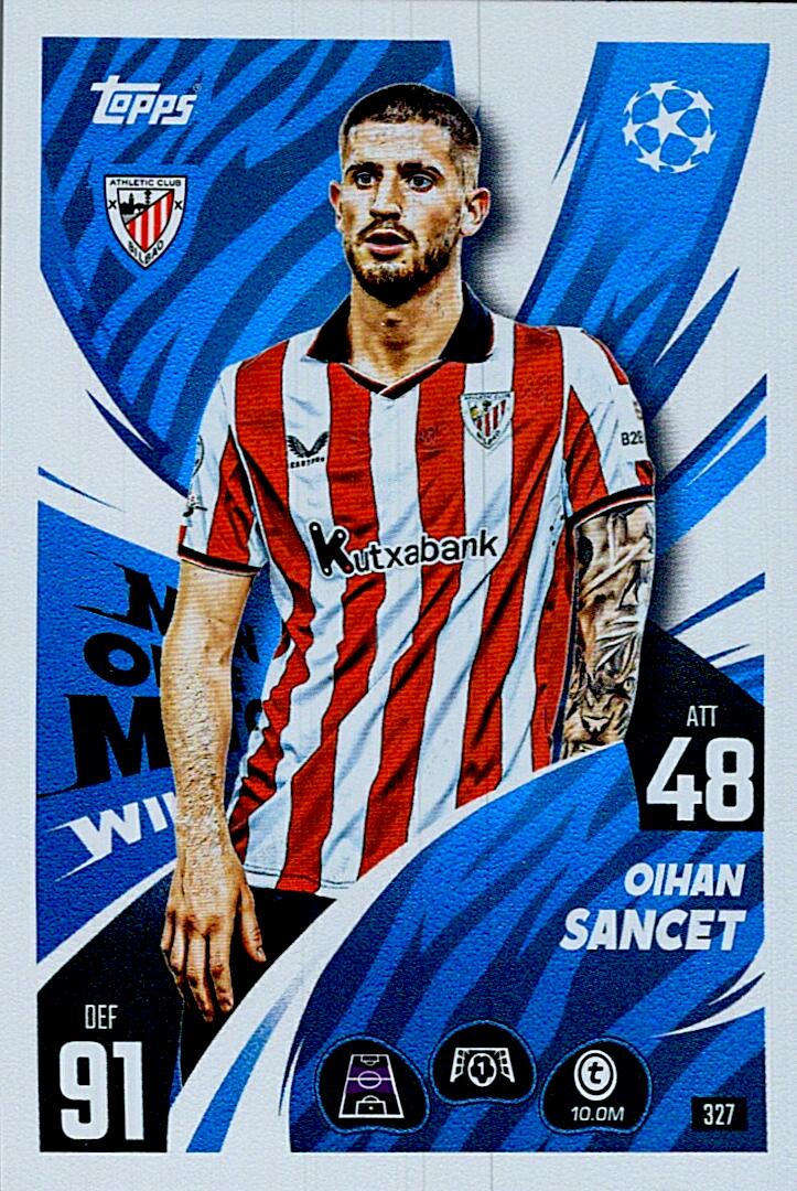 MATCH ATTAX CHAMPIONS LEAGUE 2025/2026 SANCET MAN OF THE MATCH Nº327