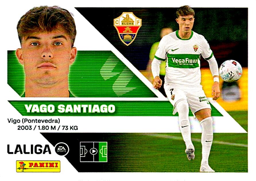 LIGA ESTE 2026/2027  ELCHE YAGO SANTIAGO CF Nº20