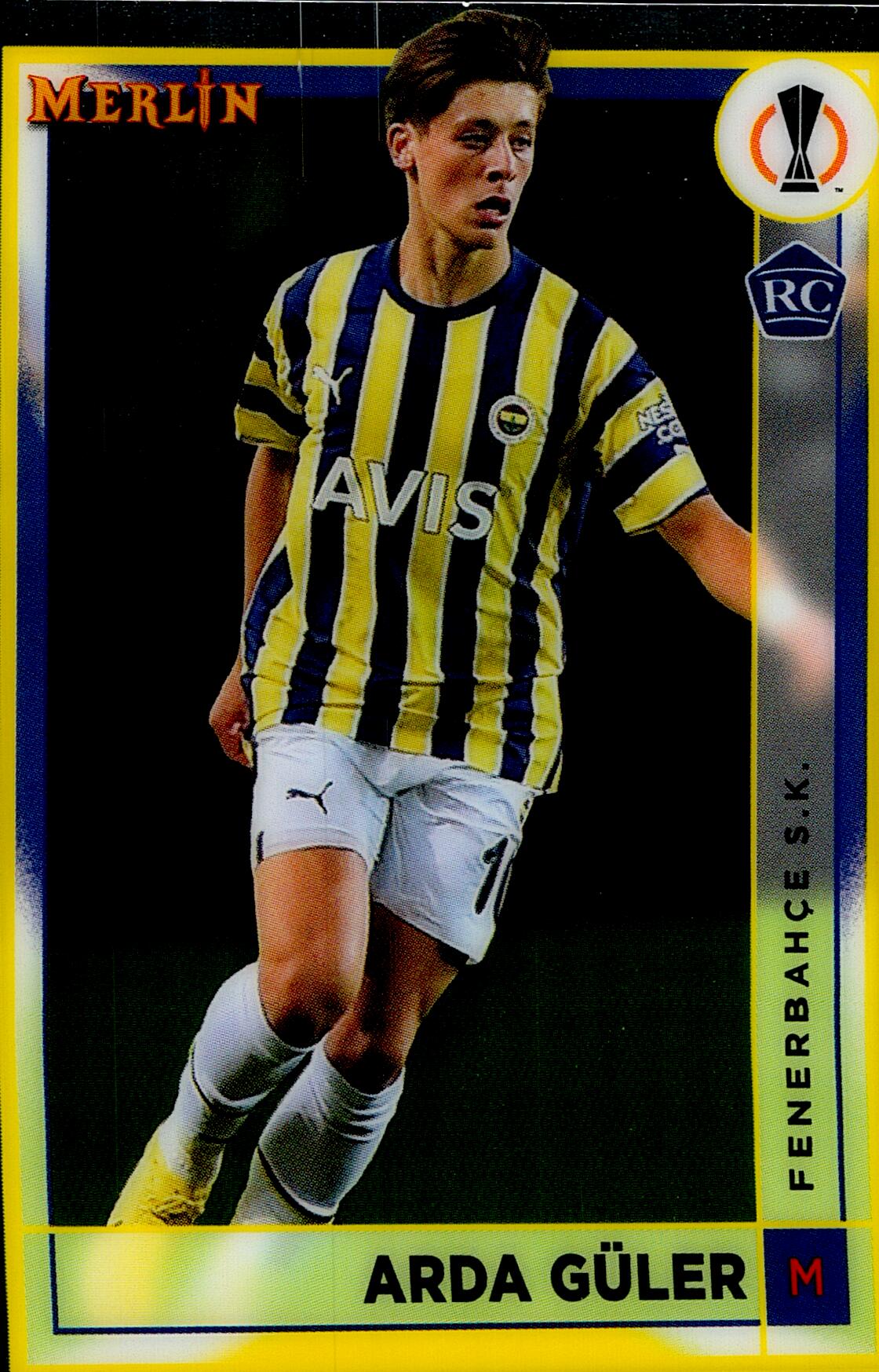 TOPPS MERLIN UEL 2022/2023 ARDA GÜLER Nº43 ROOKIE