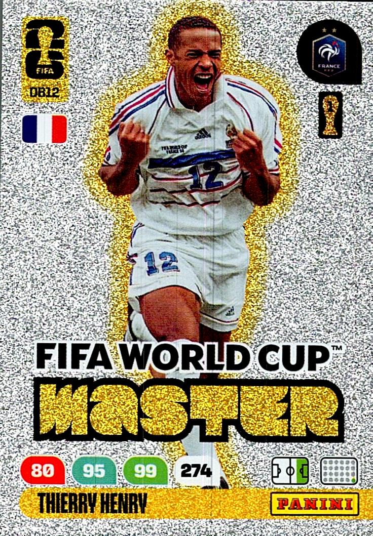 ADRENALYN WORLD CUP 2026 THIERRY HENRY NºDB12