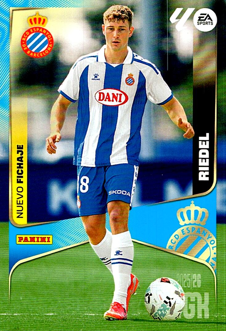 MEGACRACKS 2025/2026 RIEDEL ULTIMO FICHAJE Nº488 TERCERA EDICION