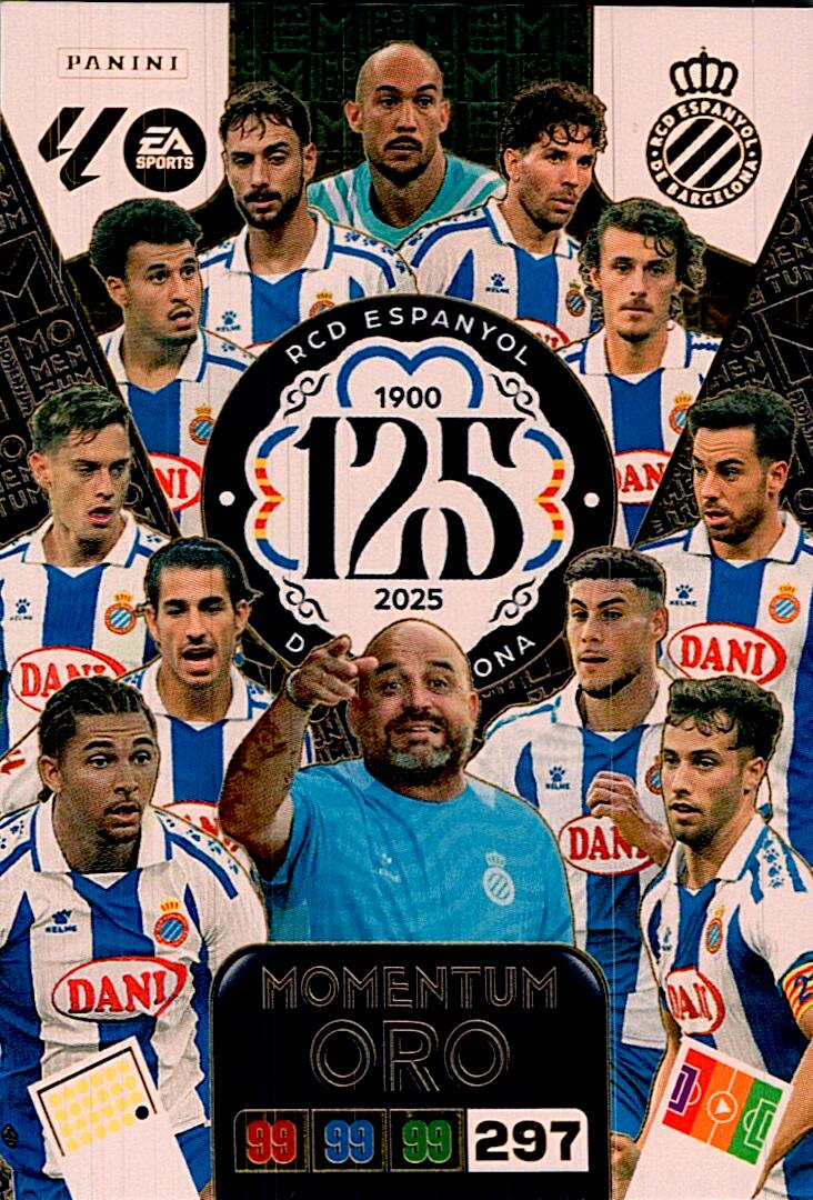 ADRENALYN LA LIGA 2025/2026 RCD MOMENTUM ORO