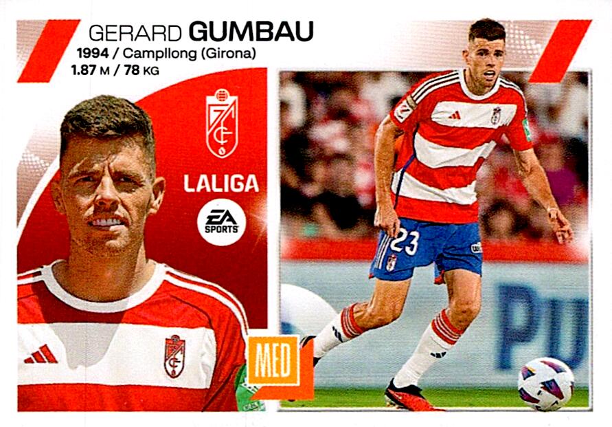 LIGA ESTE 2023/2024 GUMBAU ULTIMO FICHAJE Nº33 TERCERA EDICION