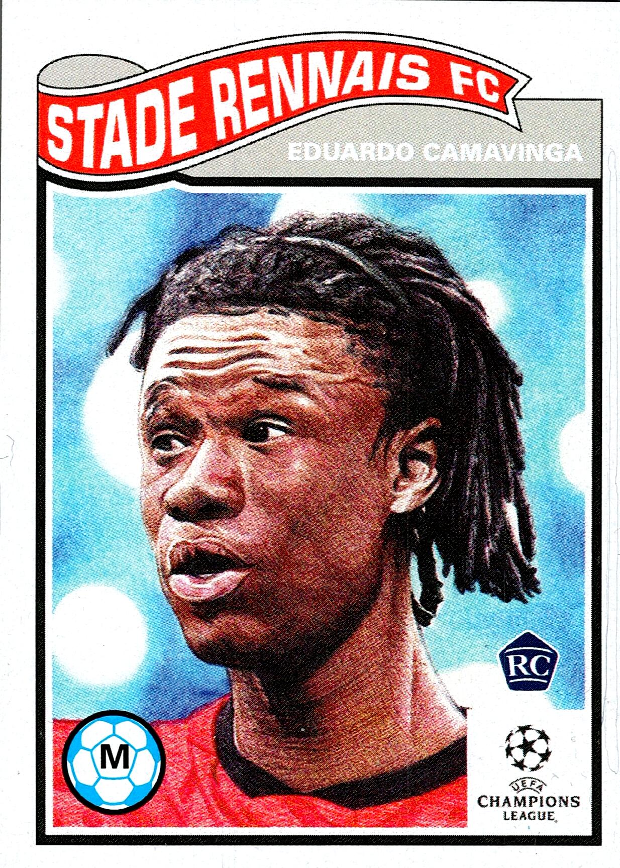 TOPPS LIVING SET 2020 CAMAVINGA ROOKIE Nº240