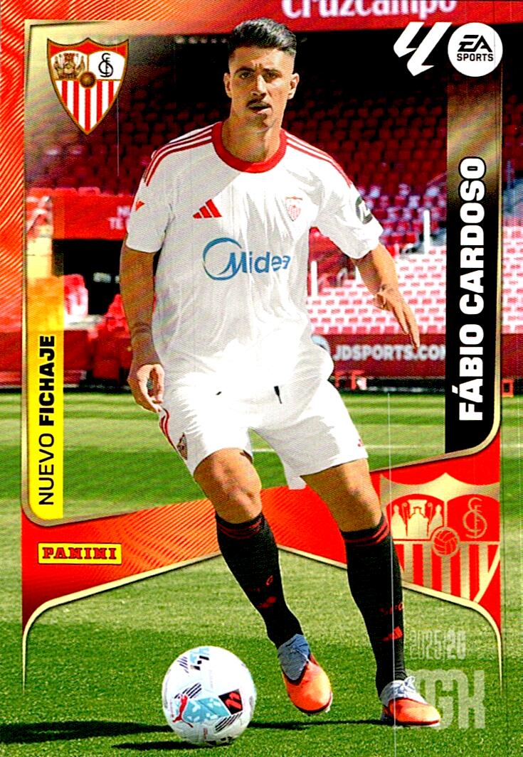 MEGACRACKS 2025/2026 FABIO CARDOSO ULTIMO FICHAJE Nº489 TERCERA EDICION
