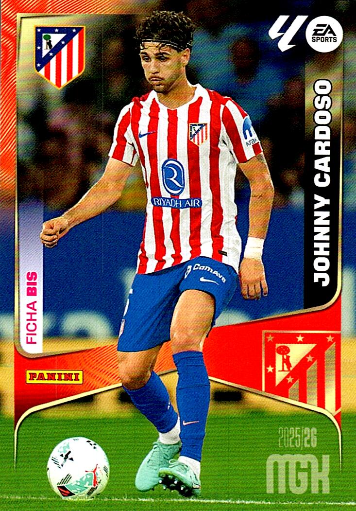 MEGACRACKS 2025/2026 JOHNNY CARDOSO COLOCA Nº64 BIS SEGUNDA EDICION