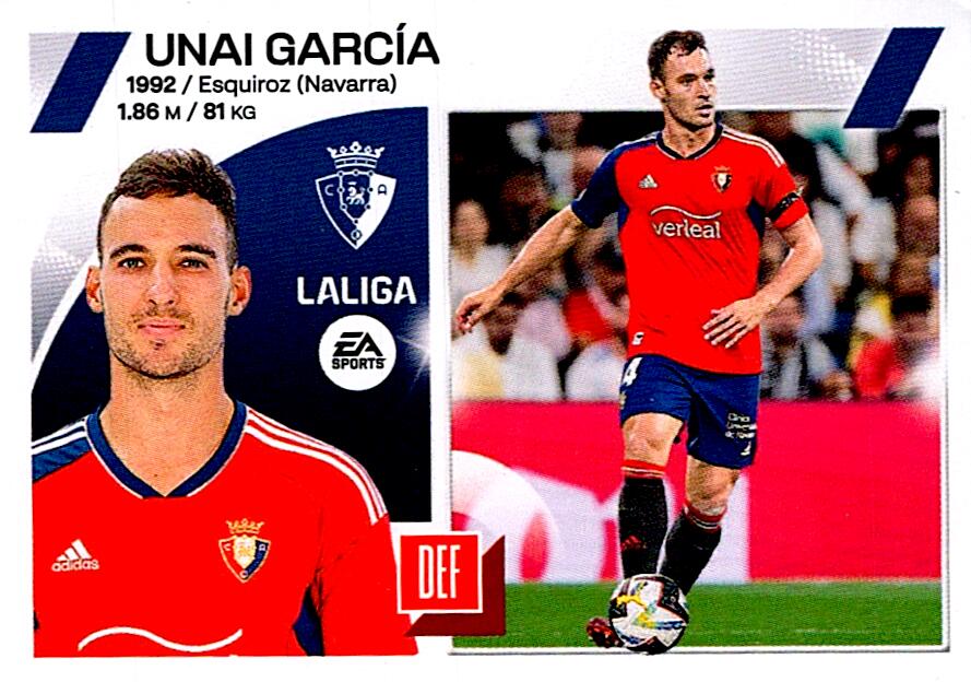LIGA ESTE 2023/24 UNAI GARCIA CA OSASUNA 9