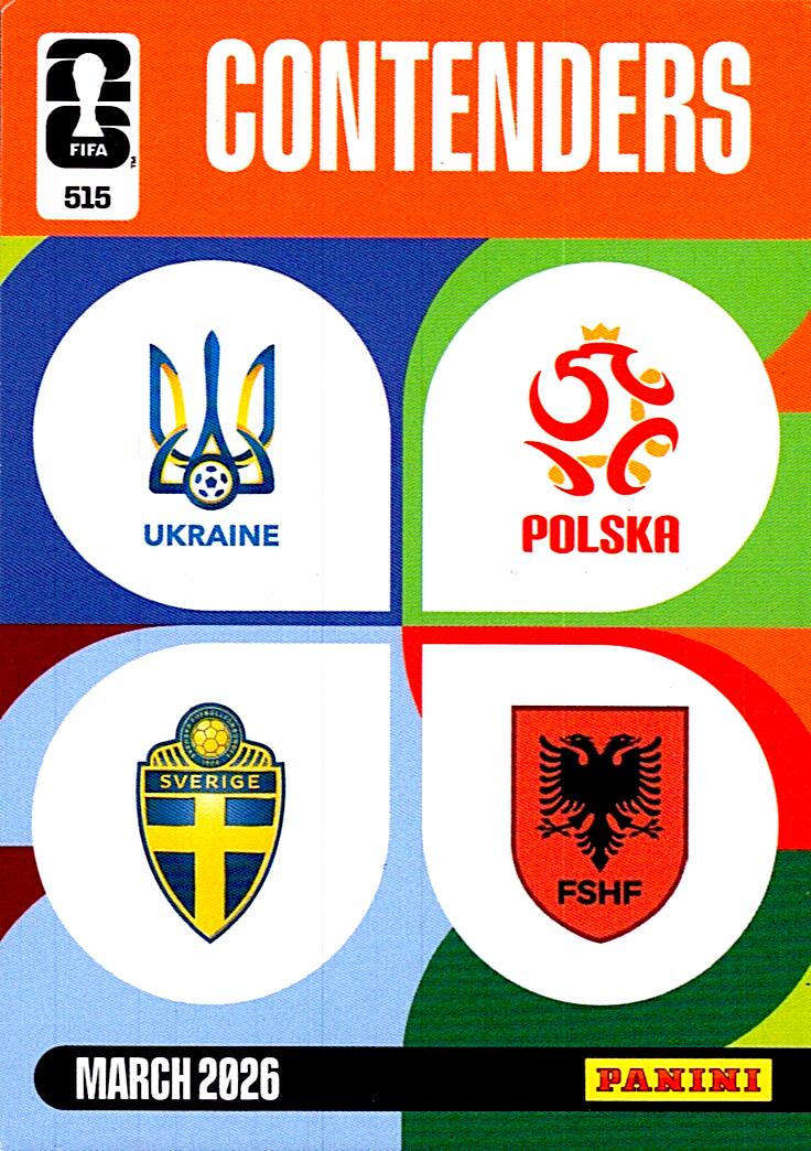 ADRENALYN WORLD CUP 2026 CONTENDERS Nº515