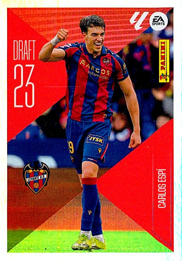 LIGA ESTE 2026/2027 DRAFT 23 CARLOS ESPÍ Nº4