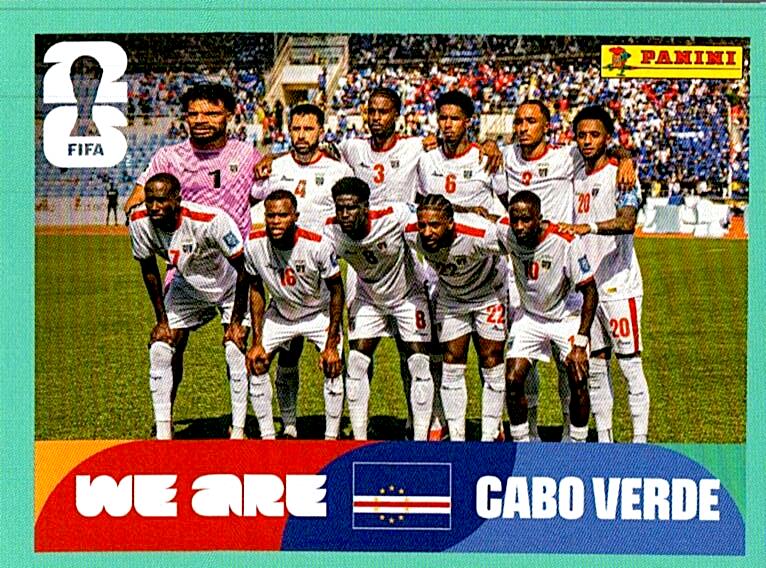 STICKERS FIFA WORLD CUP 2026 ALINEACION NºCPV 13