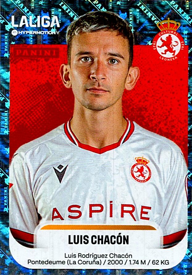 LALIGA HYPERMOTION 2025-26 LUIS CHACON CULTURAL LEONESA Nº167