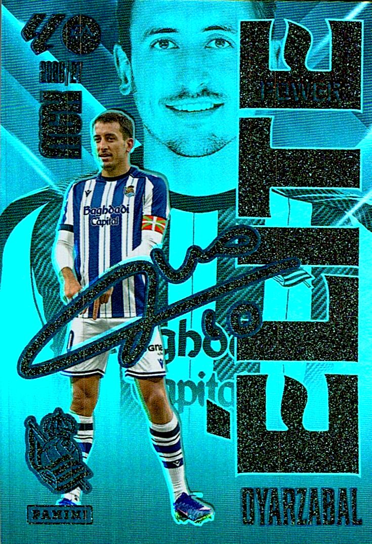 MEGACRACKS 2026/2027 ÉLITE POWER 13P OYARZABAL REAL SOCIEDAD