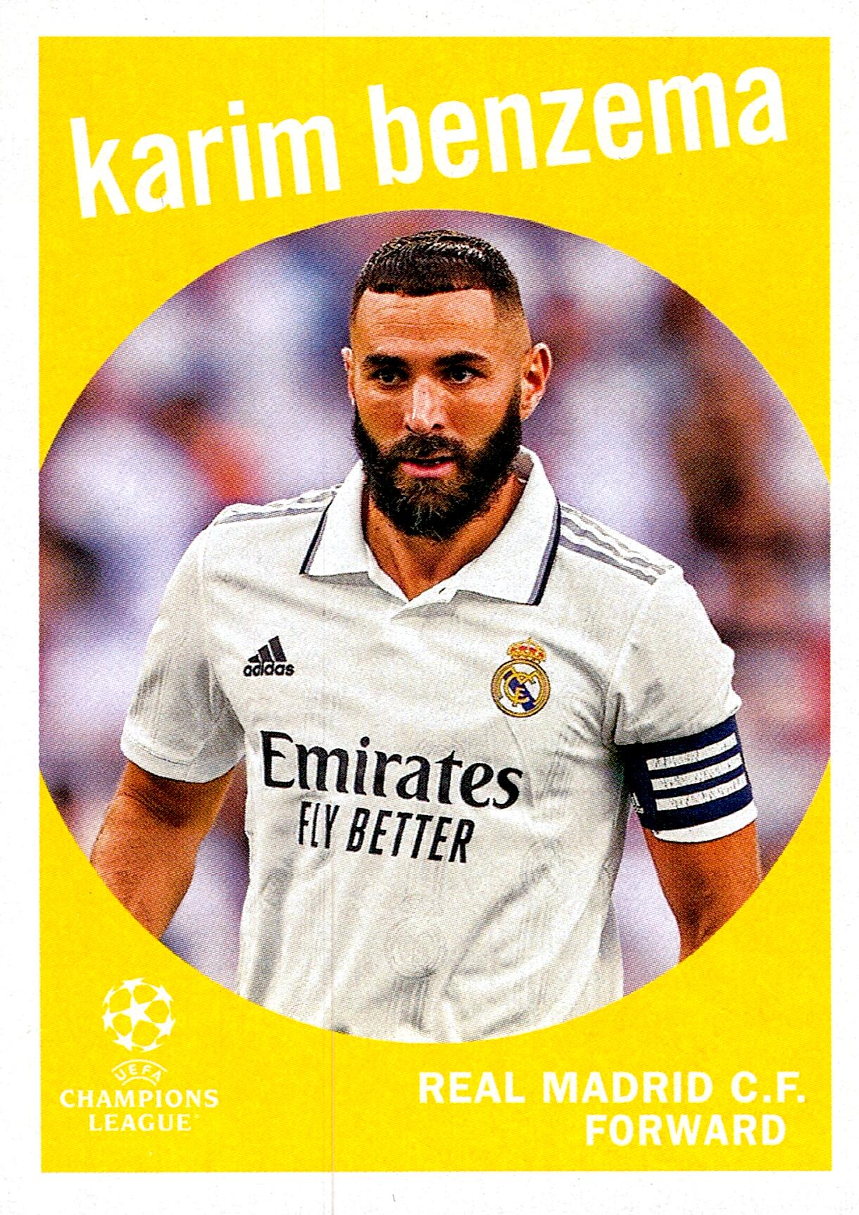 TOPPS UCL 2022/2023 BENZEMA 59-18