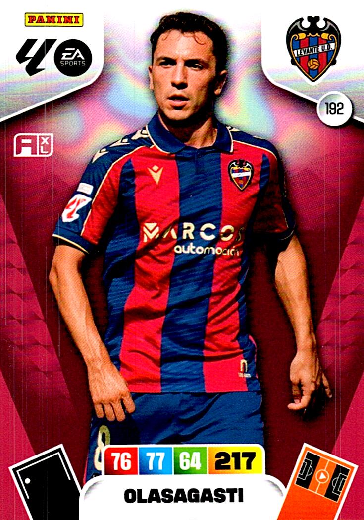 ADRENALYN LA LIGA 2025/2026 OLASAGASTI LEVANTE UD Nº192