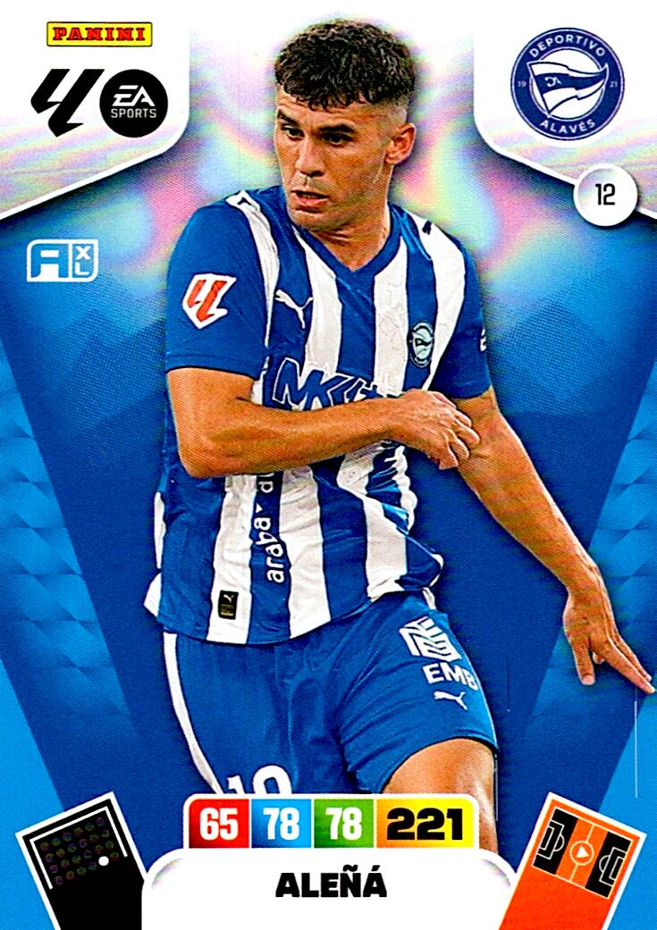 ADRENALYN LA LIGA 2025/2026 ALEÑA D. ALAVES Nº12